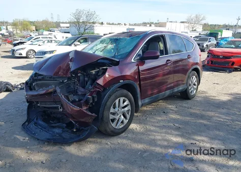 2015 Honda Cr-V Ex-L z USA, uszkodzony, nr VIN 2HKRM4H7XFH655413